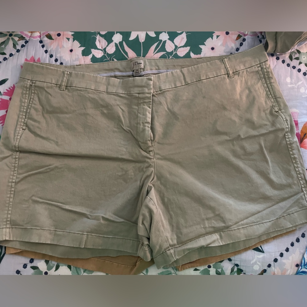 J. Crew Olive Green Shorts